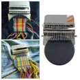 thumbnail image 4 of Small Loom-Speedweve Type Loom Weave Tool Darning Knitted Weaving for Mending 14 Pin, 4 of 8