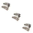 thumbnail image 4 of Transemion Ensemble de 2 Pcs Élégant pour Rideaux, Embrasses Fonctionnelles pour une Touche Stylée, Embrasse en U pour Rideau, Porte-Draps à Nouer, Attache au Dos, Rouge Bronze, Ensemble de 3, 4 of 6