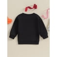 thumbnail image 4 of Suealasg Kids Girls Boys 2024 New Years Sweatshirts Little Girls Boys Long Sleeve Crewneck Letter Print Pullover Tops 1T 2T 3T 4T 5T Child Casual Spring Clothes, 4 of 8
