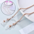 thumbnail image 3 of 2 retenedores de cuerda colgante de cadena Chic para mujer, cordón de aleación, 2 piezas, 3 of 6