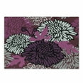 thumbnail image 1 of Dahlia Cutting Board, Drawing of Large Chrysanthemum Blossoms and Buds in Shades of Purple, Decorative Tempered Glass Cutting and Serving Board, Small Size, Pale Pink Eggplant White, by Ambesonne, 1 of 1