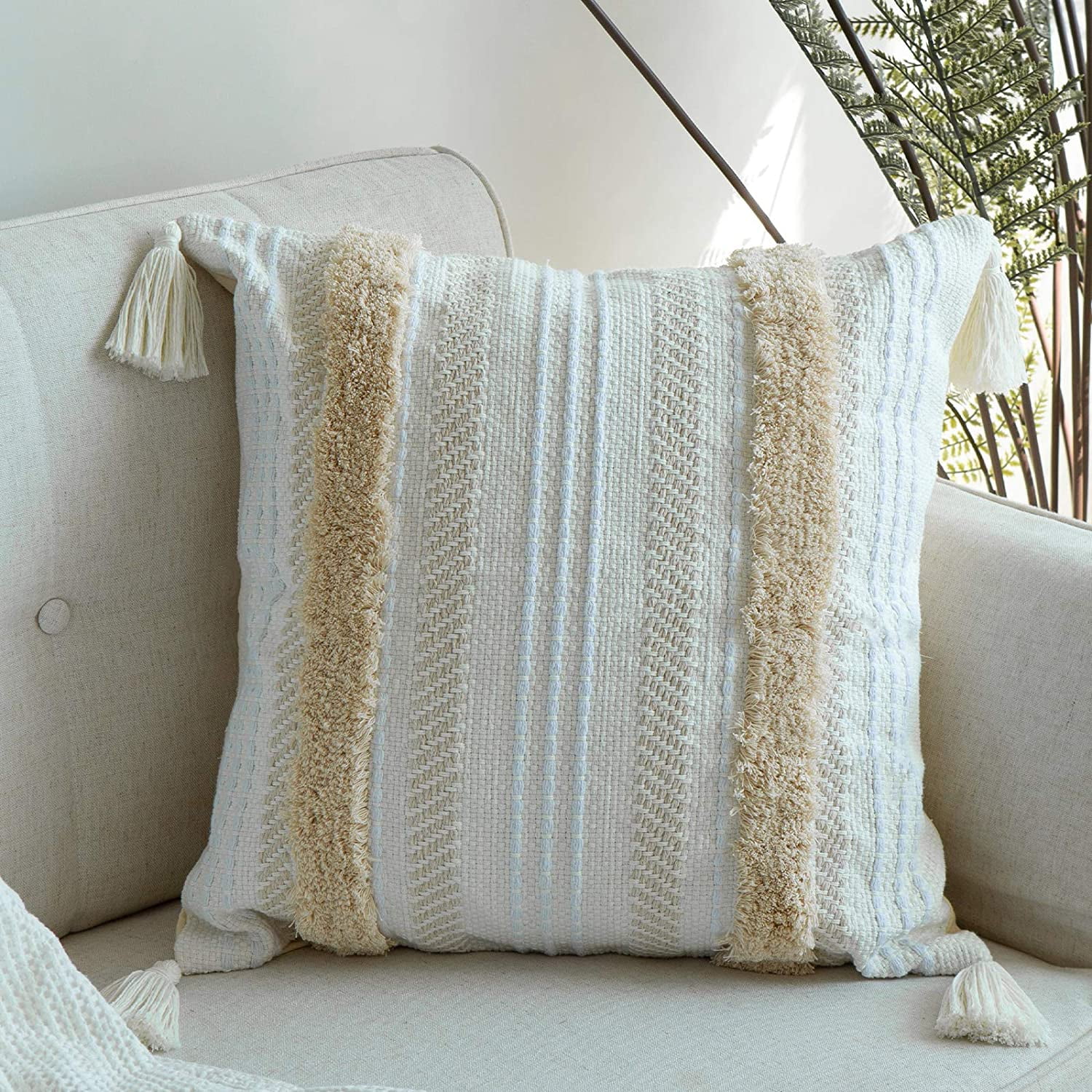 small gray decorative pillow