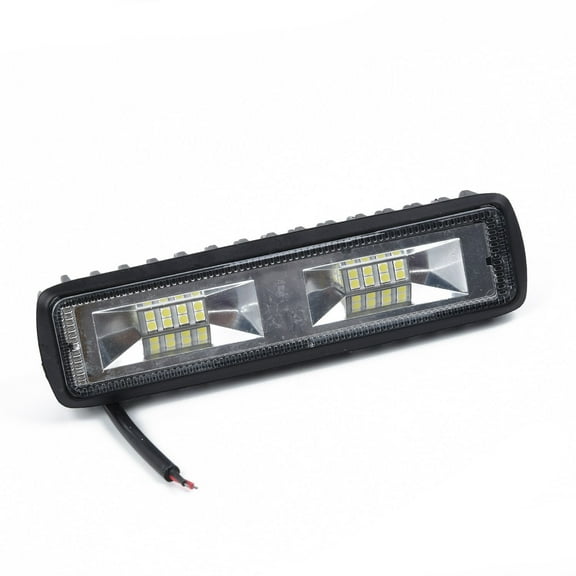 1 Pc 12V-24V 18W 16 Led 6000K Abs Car Suv Flood Beam Work Light Driving Fog Lamp Bar Car Accessories Universal Styling Fangkenuo