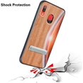 thumbnail image 6 of Labanema Samsung Galaxy A30 2019 /A20 2019 Case, Samsung Galaxy A30 2019 /A20 2019 Cover with Metal Kickstand, Natural Wood TPU Cover, Anti Scratch Case for Samsung Galaxy A30 2019 /A20 2019 (Moon), 6 of 7