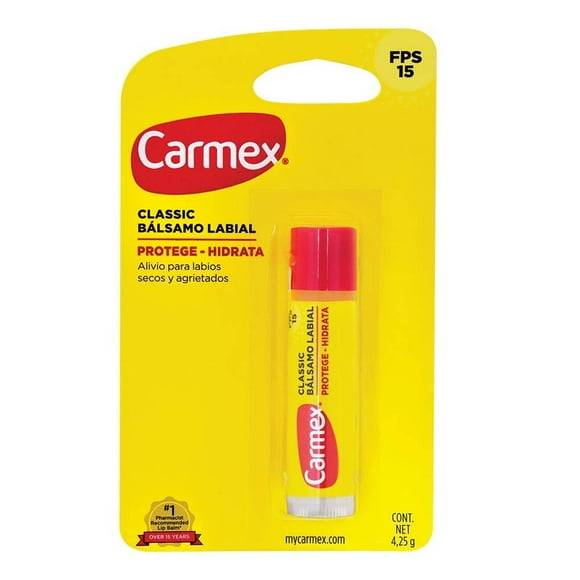 Protector labial Carmex Classic fps 15 hidratante 4.25 g