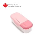 thumbnail image 1 of Melii baby & toddler dip container, 10.8 oz (320 ml) total capacity, blush & berry, 1 of 5