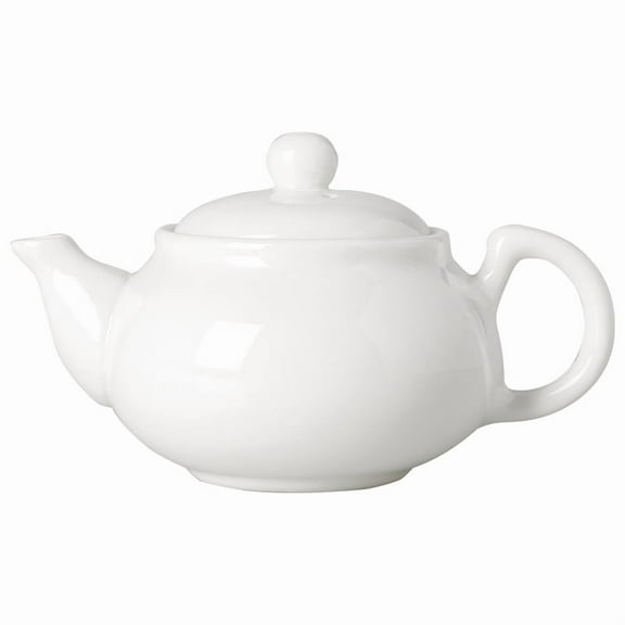 Acdanc Tea Pot,Elegant White Porcelain Teapot for Enhancing Tea Color,Essential Tea Kettle for Perfect Brewing
