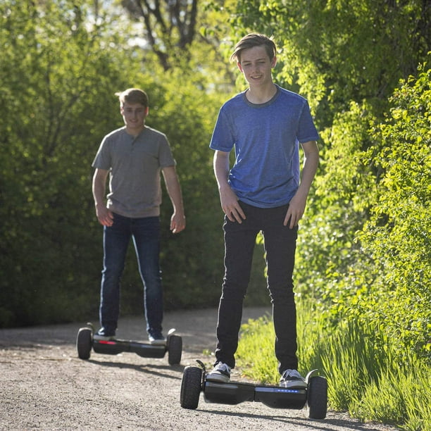 GOTRAX Hoverboard with Music Speaker, LED 8.5 inch Offroad Wheels