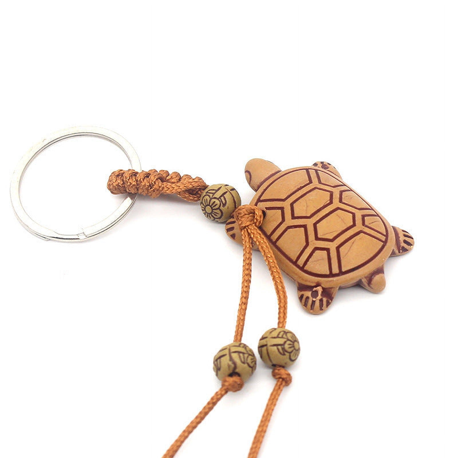 Animal Keychains Cute Horse Key Rings Plastic Turtle Key Chain Elephant Decorative Accessories for Bags Purses