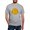 Heather Gray, variant on - Sigma Chi Grand Seal Color T Shirt - Fitted T-Shirt, Vintage Fit Soft Cotton Tee