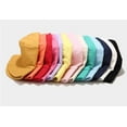 thumbnail image 3 of ZHENHONG Bucket Hats for Women Cotton Green Hat Bucket Hat For Summer Travel Beach Sun Hat, 3 of 6