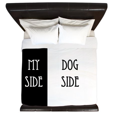 Cafepress Dog Side My Side King Duvet Cover Printed Comforter