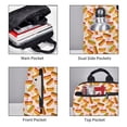 thumbnail image 3 of Fotbe Hot Dog In Heart Mochila Ligera para Hombres y Mujeres - Duradera y Resistente al Agua, Ideal para Escuela, Trabajo, Viajes y Uso Diario, 3 of 7