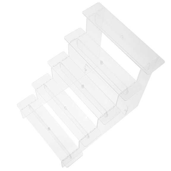 Raindrops Fragrance Stand Acrylic Shelf Transparent Organizer Display Storage Solution for Collectors and Home Use