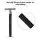 thumbnail image 4 of Men Beard Shaving Set Professional Butterfly Open Double Edge Razor Brush Bowl Holder Soporte para Bigote Herramienta de Afeitar Razor Stand Wet Shave & Barba Kit Regalo Hombres Unbranded JM17339, 4 of 7