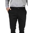 thumbnail image 2 of Pantalón Slim Fit Negro De Vestir Algodón Stretch Para Caballero, 2 of 5