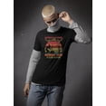 thumbnail image 2 of Midnight Hour Close At Hand T-Shirt Men -Image by Shutterstock, Male XX-Large, 2 of 4
