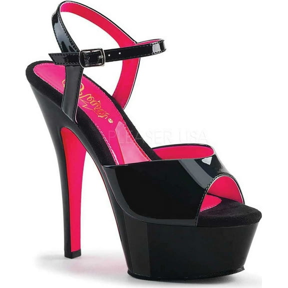 Women's Pleaser Kiss 209TT Ankle-Strap Sandal