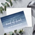 thumbnail image 3 of Koyal Wholesale Wedding Day Gift Cards Set with Envelopes Set of 12, Navy Blue Ombre, 3 of 5