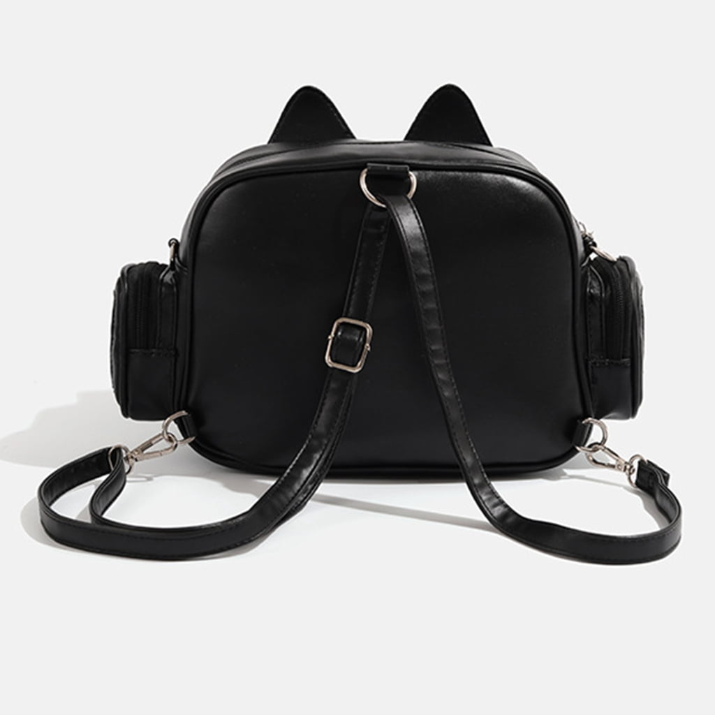 Milue Multifunctional Itabag Cats Backpack for Pin Enthusiasts with Display Window