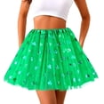 thumbnail image 2 of HAiming Womens St. Patrick’s Day Skirt Shamrock Dress Party Flowy Cute Outfit Casual Trendy Clothes, 2 of 9