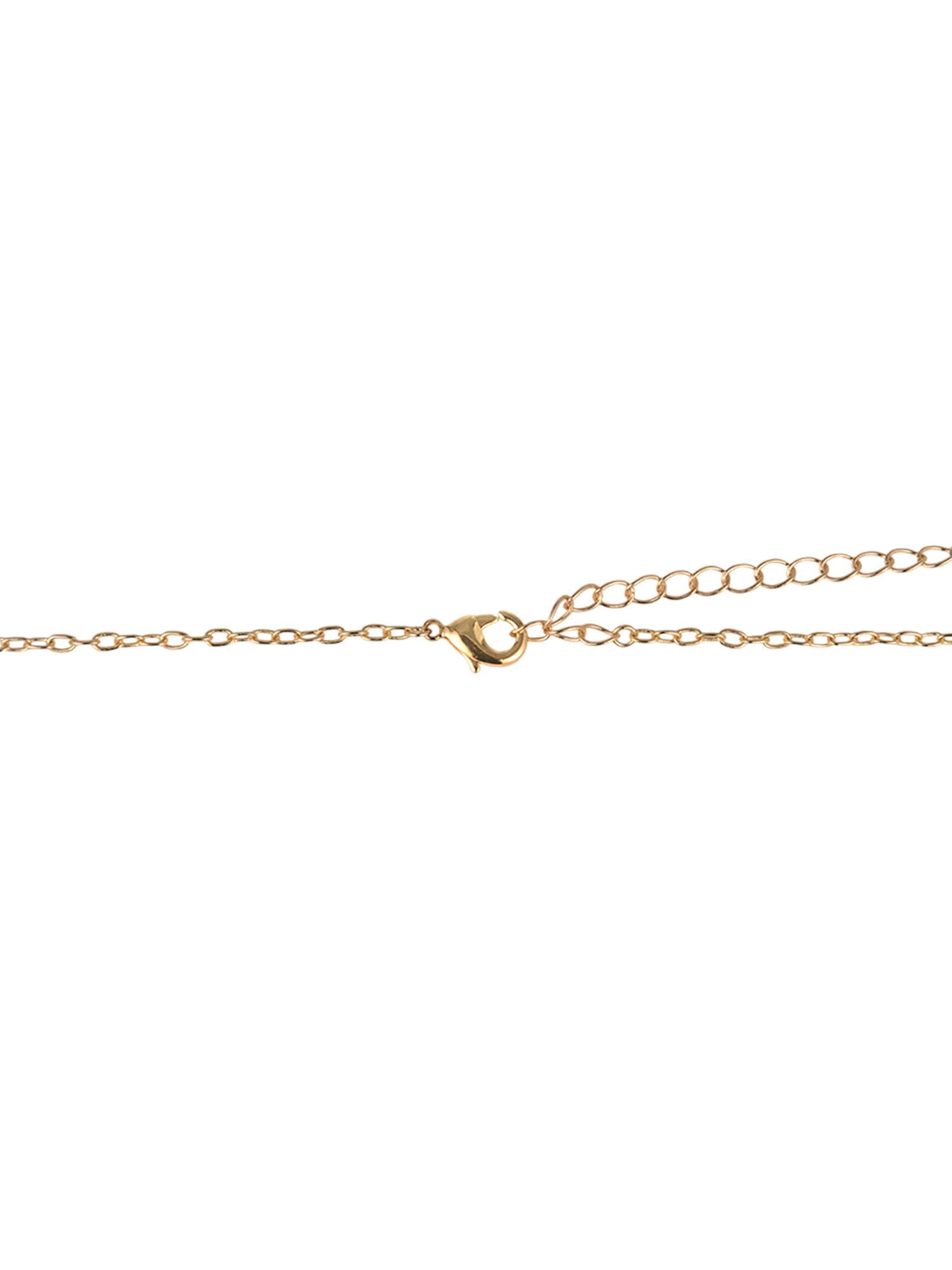 Time and Tru Goldtone Chain with Blue Zirconia Birthstone "December" Necklace