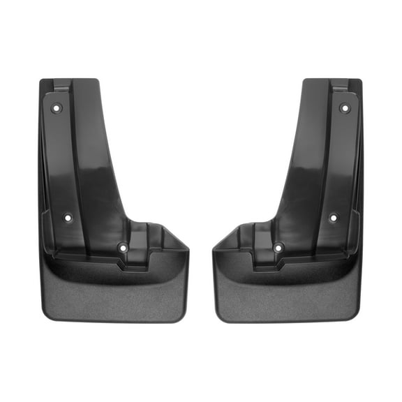 WeatherTech Custom No Drill Splash Guard MudFlaps compatible with 2020-2021 Subaru Outback, Front Pair - Black
