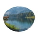 thumbnail image 1 of Balery Majestic Deer Mountain Lake Fundas de asiento para taburete de bar redondo de tela de terciopelo ajustables que protegen de arañazos y manchas para sillas de 14 a 17 pulgadas.-13 inch, 1 of 7
