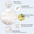 thumbnail image 6 of Sunflower Throw Blanket 50x60 Spring Summer Floral Blanket Throw Blanket for Couch Sofa Bed Soft Cozy Fuzzy Fleece Blankets Home Living Room Decoration Print Blanket 50 by 60, 6 of 6
