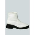 thumbnail image 2 of OXMAN Classic White Ankle Boot, 2 of 5
