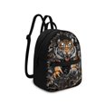 thumbnail image 2 of Eheartsgir Angry Tiger Camo Pattern Mini Backpack with Adjustable Strap Water-Resistant Small Backpack for Gym, Polyester Mini Polyester Backpacks for Travel, 2 of 8
