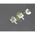thumbnail image 2 of YXQ AA Battery Spring Plate Set Contact Positive Negative Conversion Silver Tone, 100Pairs, 2 of 3