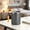 Dark Gray, variant on Clearance Under $6 Light Gray Double Wall Vacuum Insulated Coffee Mug, 450ml Stainless Steel Travel Cup with Lid and Handle