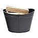thumbnail image 3 of Achla BIN-01BK Black Bin Basket, 3 of 3