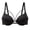 Black2, variant on Aura Lane Women's Underwire Bra - Back and Side Smoothing,Enhanced Support And All Day Comfort