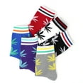 thumbnail image 3 of LIVEBEAR Korean Socks - Cannabis, Weed Pattern, 3 of 7