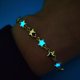 thumbnail image 3 of 2 pulseras luminosas creativas con forma de estrella, joyería de moda para parejas, 3 of 7