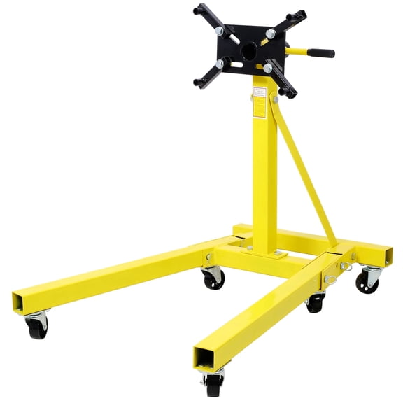 2000LB Capacity Engine Stand, 360° Rotating Heavy Duty Motor Stand with 6 Casters for Auto/Motorcycle Repair