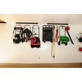 thumbnail image 3 of 50" Adjustable Overhead Garage Ceiling Storage Track/Bike Rack With Hooks that Slide and Rotate, 50 Lbs. per Hook., 3 of 8