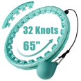 thumbnail image 1 of Heighted Hoola Circle OurStarry 32 nudos para adultos, color verde, 1 of 6