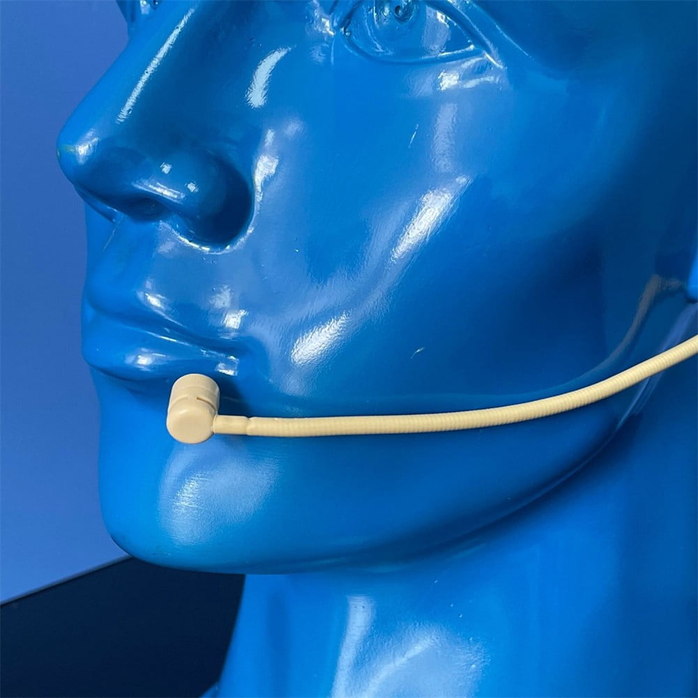 JK MIC-J 069 Earhook Headworn Microphone - Hirose 4-Pin For Audio-Technica Wireless Systems (ATW-T1000, ATW-T310, Etc.)