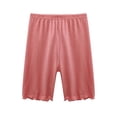 thumbnail image 3 of Manyakai Toddler Girls 6 Pack Dance Shorts Bike Shorts Solid Elastic Waist Ruffle Gymnastics Coral 140, 3 of 6