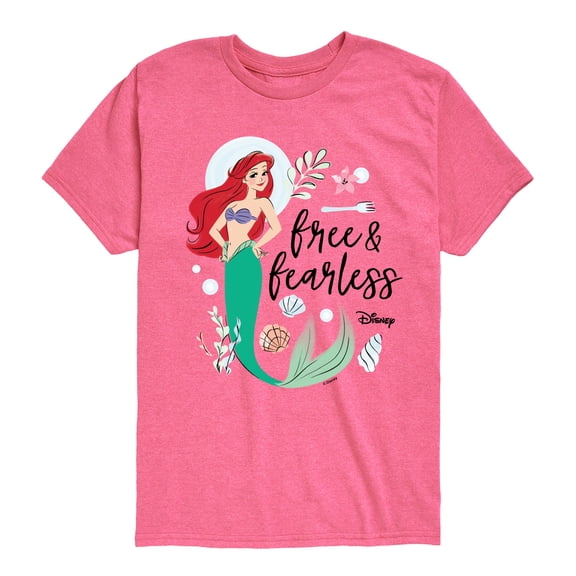 Disney - Free And Fearless - Toddler & Youth Short Sleeve Graphic T-Shirt