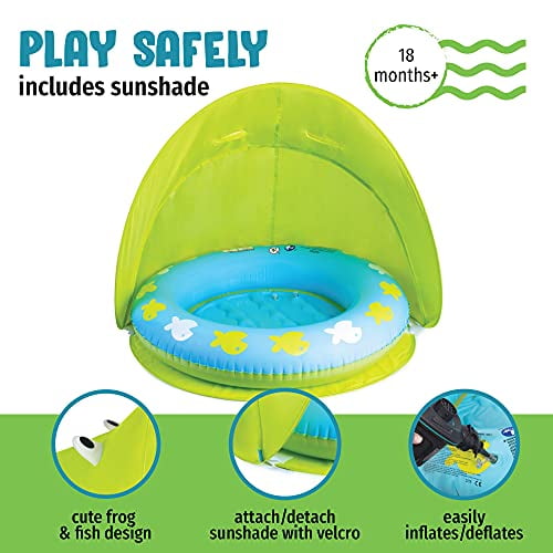 Baby Pool with Canopy Baby Splash Mat with Canopy Baby Pool with