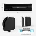 thumbnail image 4 of Ventilador de ventana Vornado TRANSOM con mando a distancia negro, 4 of 8