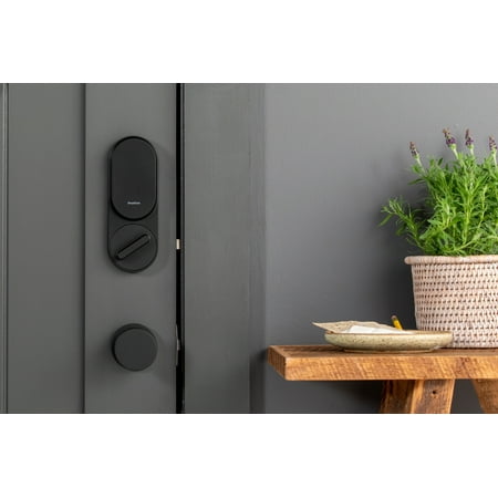 SimpliSafe - Smart Lock - Compatible with Gen 3 home security system - Black