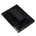 thumbnail image 4 of Pack 10 pzs placa armada cristal con contacto duplex negro, 4 of 6