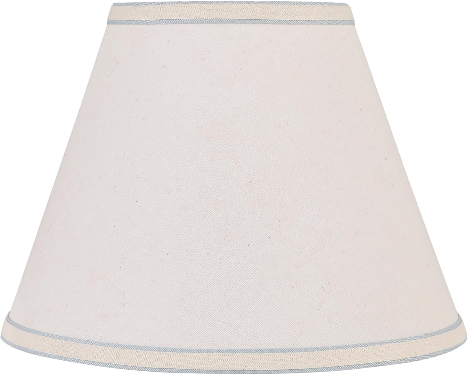 Aspen Creative 58881 Transitional Hardback Empire Shape UNO Construction Lamp Shade in White, 12" wide (6" x 12" x 9")