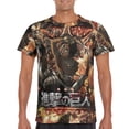 thumbnail image 5 of Wings of Liberty Attack on Titan Productos de tendencia retro Ropa para hombres Camiseta suave Camisetas deportivas Camiseta para hombre Camisetas, 5 of 5