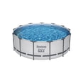 thumbnail image 1 of Alberca Piscina Estructural Familiar Redonda 396 cm Bestway Plástico PVC Recubierto, 1 of 4